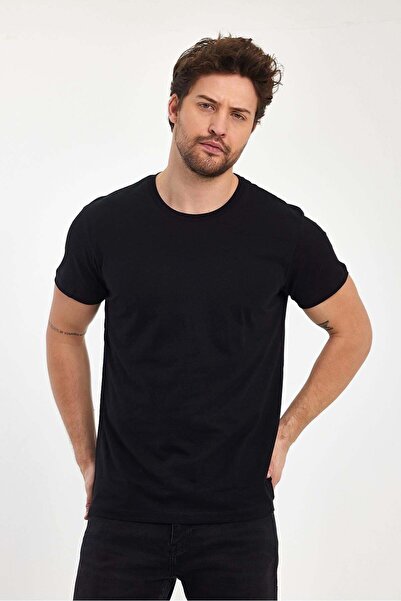 yakamor Men's Zero Collar Tshirt