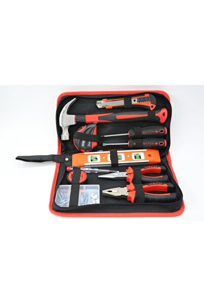 Lawazim 51-Piece Home Tool Set with Tool Bag, Hammer, Pliers, Screwdrivers, T...