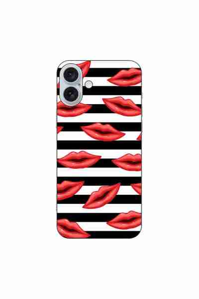 OEM Θήκη συμβατή με Apple iPhone 16 Plus από σιλικόνη gel TPU με σχέδιο ριγέ ...