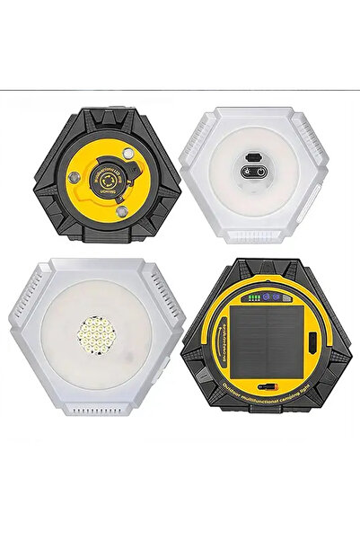Primo Plus RGB Camping Lights with 10M String Light, LED Spotlight and Power ...