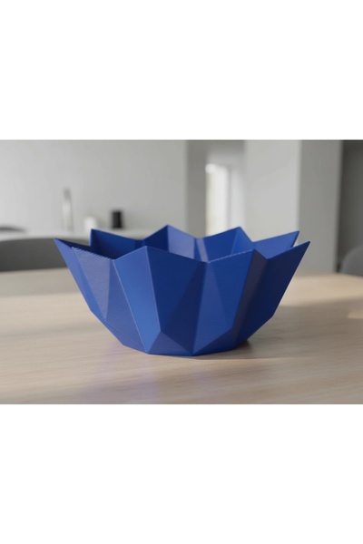 OEM Obiect Decorativ Imprimat 3D, Design Geometric Inspirat de Origami