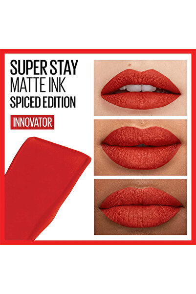 MABY Rouge Liquid Lipstick Super Stay Matte Ink - 330 Innovator