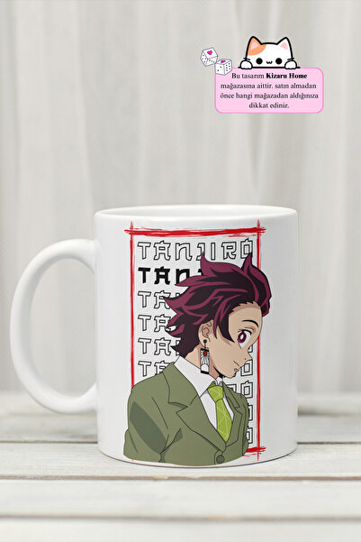 Kizaru Home كوب بورسلين مطبوع بتصميم أنمي من سلسلة Demon Slayer - Kimetsu no ...