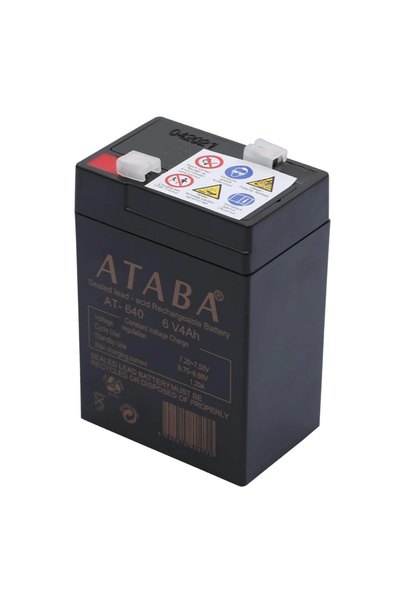Ataba AT-640 6V 4Ah Işıldak Aküsü