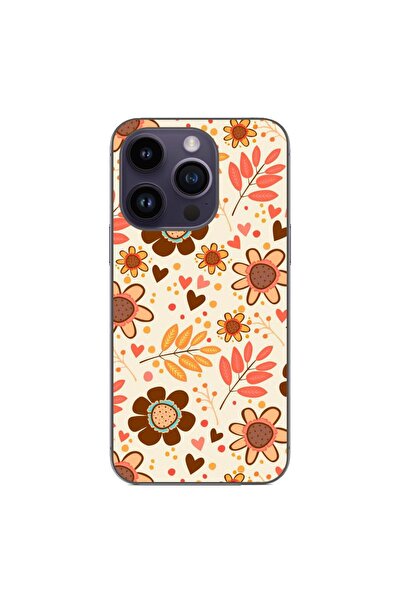 OEM Θήκη συμβατή με Apple iPhone 15 Pro από σιλικόνη gel TPU με σχέδιο «Φθινο...