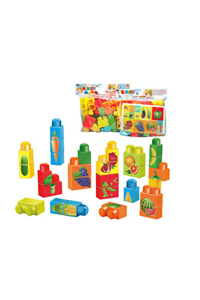 PlayFun Mega Bloks Παιχνίδι Φρούτα και Λαχανικά, Διαδραστικό Δώρο για Παιδιά