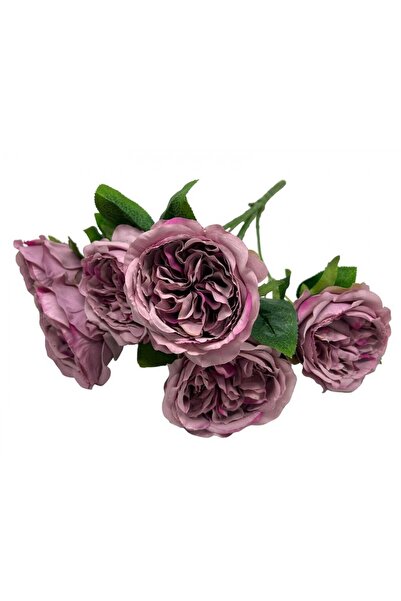 OEM Flori Artificiale Buchet 6 trandafiri Lila Prafuit