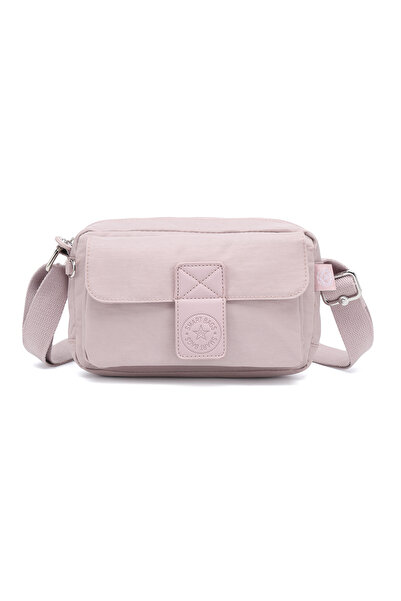 SMART BAGS Geantă pentru telefon și poștaș pentru femei, din țesătură șifonat...