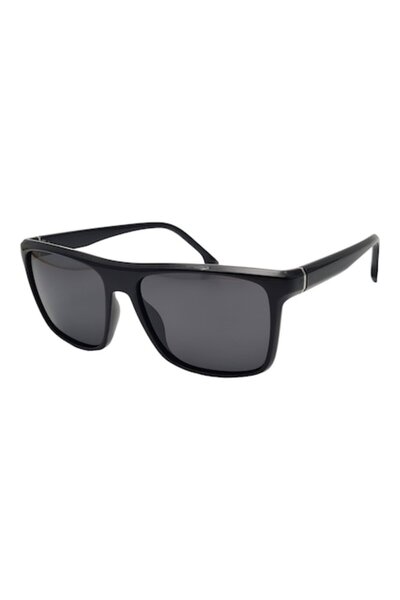 Tia Accesorii Polarized sunglasses, rectangular, unisex, PS8080C3, black