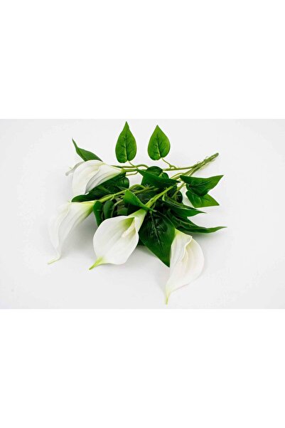 OEM Flori Artificiale Buchet 5 Cale Albe