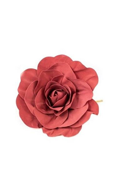 OEM Flori Artificiale Trandafir Latex 40cm Grena