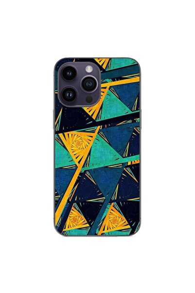 OEM Husa compatibila cu Apple iPhone 14 Pro Max Silicon Gel Tpu Model Abstrac...