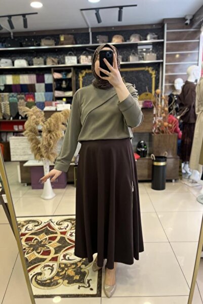 HÜMEYRA BUTİK Kelebek Broşlu Tunik
