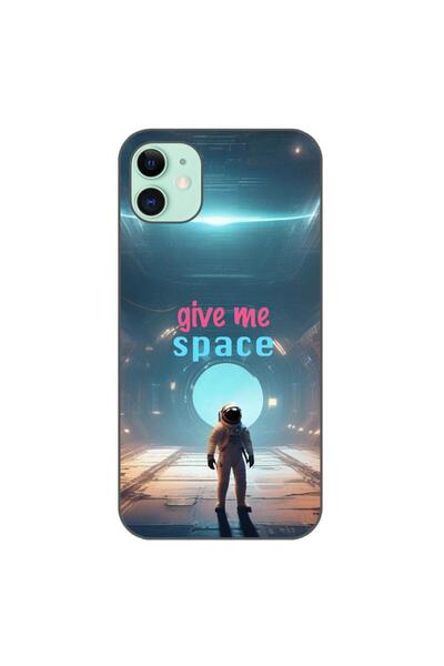 OEM Case compatible with Apple iPhone 11 Silicone Gel Tpu Model Give Me Space