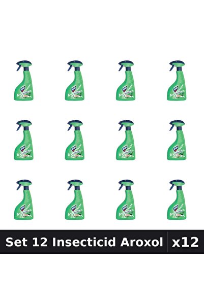 Aroxol Set 12 Produse Anti-Insecte - Spray Insecticid