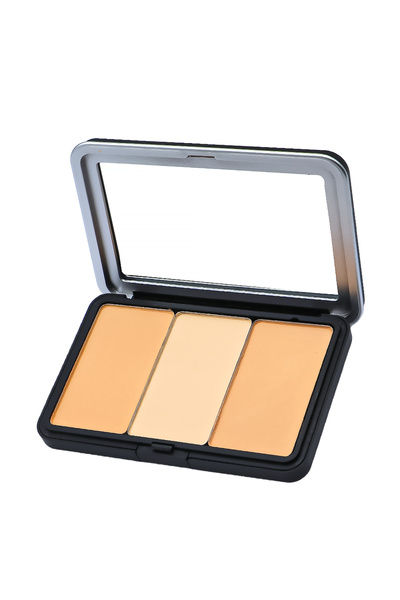 Moda Beauty Triple Face Powder - Smooth Finish and Buildable Coverage Face Po...