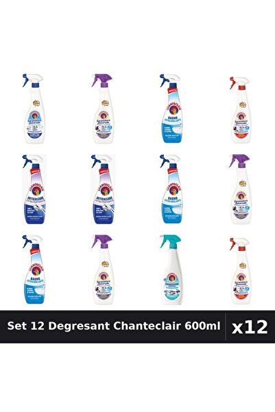 Chanteclair Set 12 Degresant Universal 600ml - Anti-Miros, Bicarbonat, Extra ...
