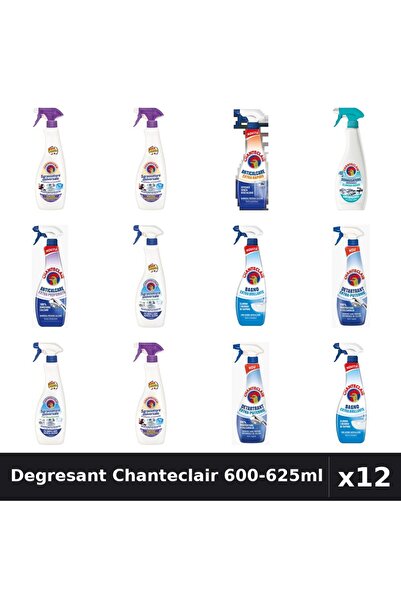 Chanteclair Set 12 Degresant Universal 600-625ml - Mosc, Bicarbonat, Anticalc...