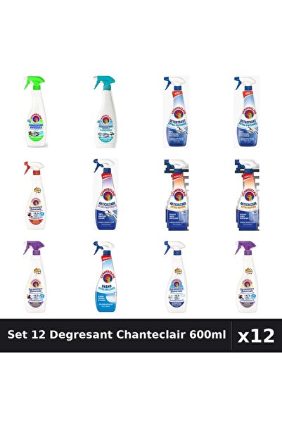 Chanteclair Set 12 Degresant Universal 600ml - Anti-Miros, Bicarbonat, Extra ...