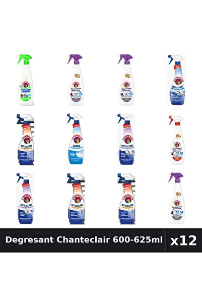 Chanteclair Set 12 Degresant Universal 600-625ml - Lămâie, Mosc, Marsilia - C...
