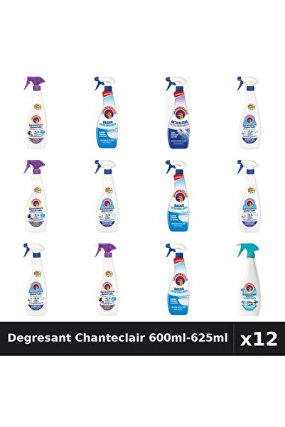 Chanteclair Set 12 Degresant Universal 600ml-625ml - 6 Arome, Bicarbonat, Lav...