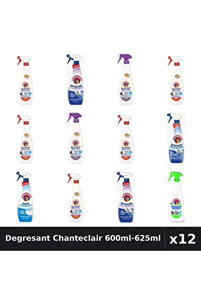 Chanteclair Set 12 Degresant Universal 600ml-625ml - Marsilia, Lavanda, Lamai...