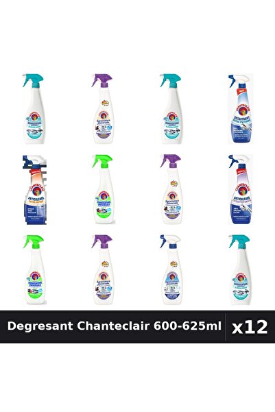 Chanteclair Set 12 Degresant Universal 600-625ml - Lavanda, Lămaie, Bicarbonat