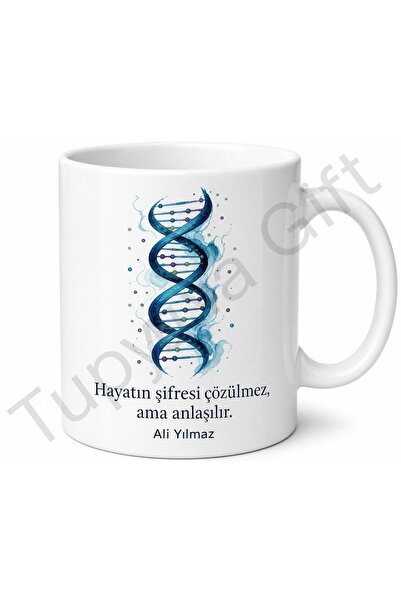 Tupya Gift Dna Themed Biologist Gift Custom Design Printed Porcelain Mug