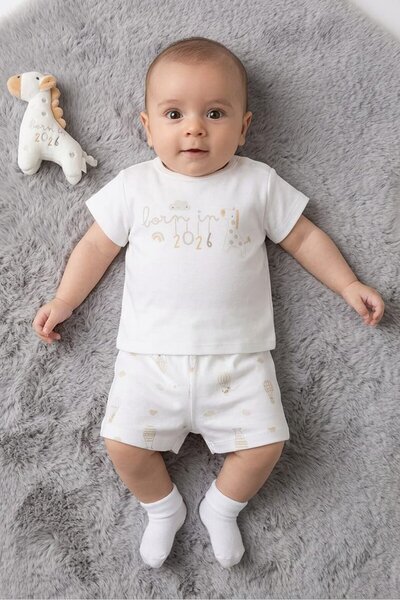 Rock A Bye Baby Boutique طقم بنات صغيرات مكون من 3 قطع: بلوزة مع شورت ودمية م...