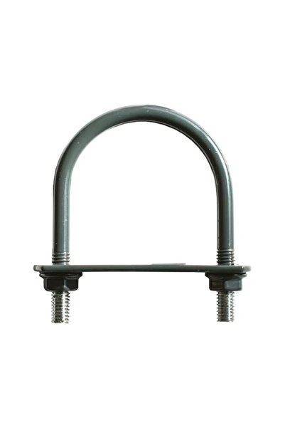 Rocast Set 25 x Brida Gard, 42.4 mm, pentru Fixare Panouri Gard, Stalp Rotund...