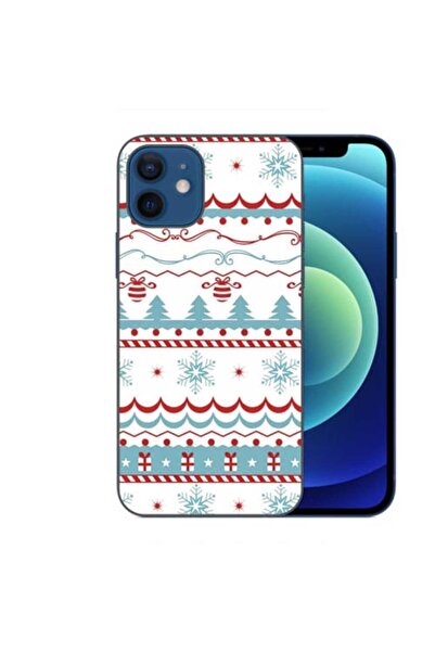 OEM Husa compatibila cu Apple iPhone 12 Silicon Gel Tpu Model Craciun Pattern
