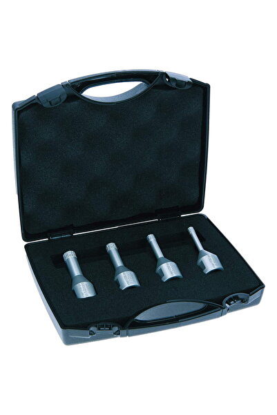 Bosch Set 4 freze diamantate pentru ceramica 6, 8, 10, 12 mm