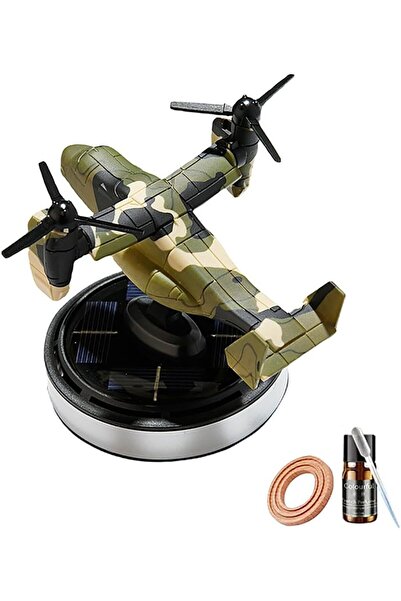 Arabest Solar Plane Car Air Freshener,V22 Osprey Model,Aromatherapy Diffuser,...