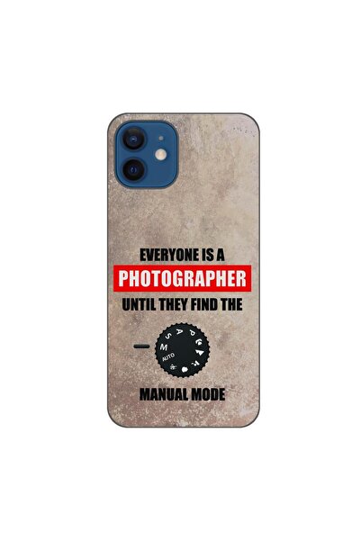 OEM Husa compatibila cu Apple iPhone 12 Silicon Gel Tpu Model Fotograf