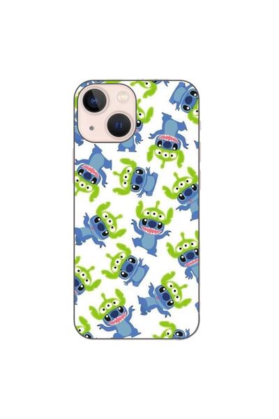 OEM Husa compatibila cu Apple iPhone 13 Mini Silicon Gel Tpu Model Stitch Pat...