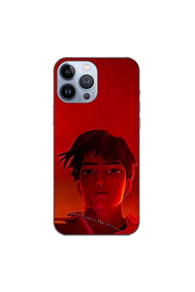 OEM Husa compatibila cu Apple iPhone 13 Pro Max Silicon Gel Tpu Model KPop De...