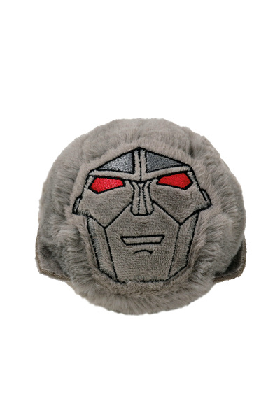 TY Beanie Bouncers Transformers Megatron Χνουδωτό Μπαλάκι που Αναπηδάει Γκρι