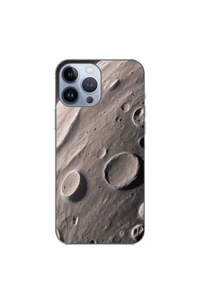 OEM Калъф, съвместим с Apple iPhone 13 Pro Max, силиконов гел TPU модел  "Лун...