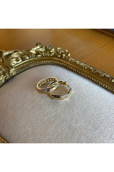 HOUSEKİ Xuping Zircon Stone Earrings