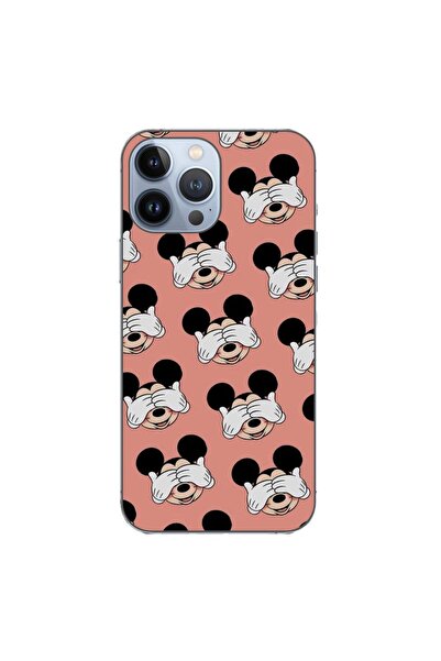 OEM Husa compatibila cu Apple iPhone 13 Pro Max Silicon Gel Tpu Model Mickey ...