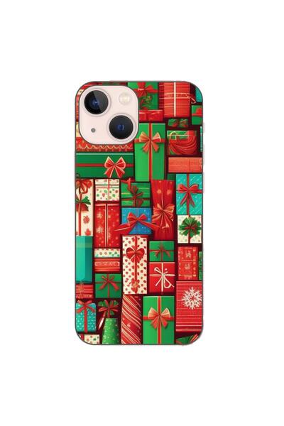 OEM Husa compatibila cu Apple iPhone 13 Mini Silicon Gel Tpu Model Xmas Gifts...