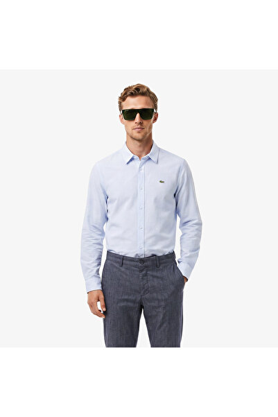 Lacoste Erkek Slim Fit Mavi Chino Pantolon