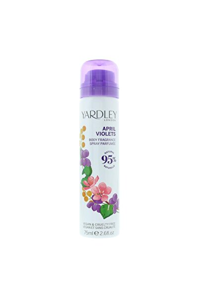 YARDLEY April Violets, Deodorant spray, Pentru femei, 75 ml