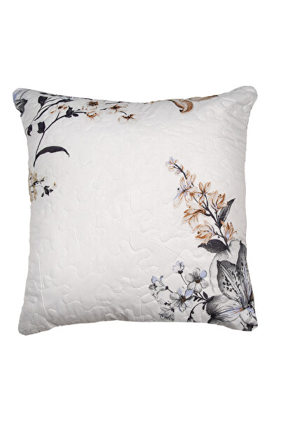 Clayre & Eef Quilted Textile Pillowcase Flower 40x40 cm
