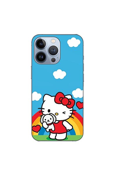 OEM Husa compatibila cu Apple iPhone 13 Pro Silicon Gel Tpu Model Hello Kitty...