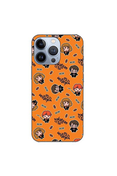 OEM Калъф, съвместим с Apple iPhone 13 Pro, силиконов гел TPU, с десен Хари П...