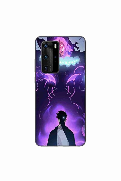 OEM Husa compatibila cu Huawei P40 Pro Silicon Gel Tpu Model Solo Leveling Demon