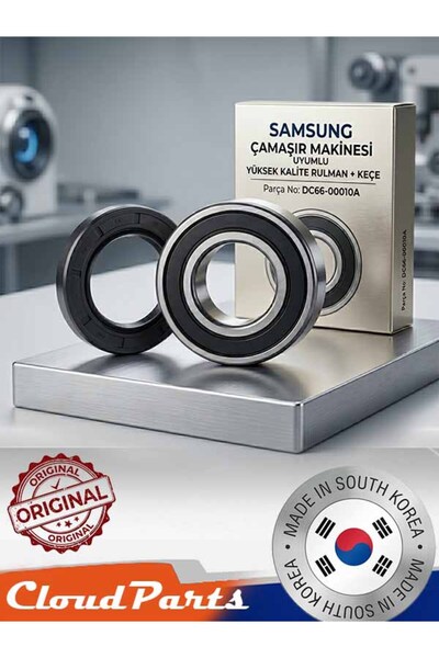 Samsung Çamaşır Makineleri ile Uyumlu Kazan Rulman Ve Keçesi