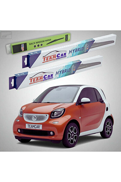 TEAMCAR Lame ștergătoare Smart Fortwo Coupe 453 2014-2021 |   Set hibrid față...