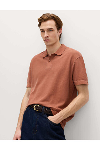 Marks & Spencer Pamuklu Polo Yaka T-shirt